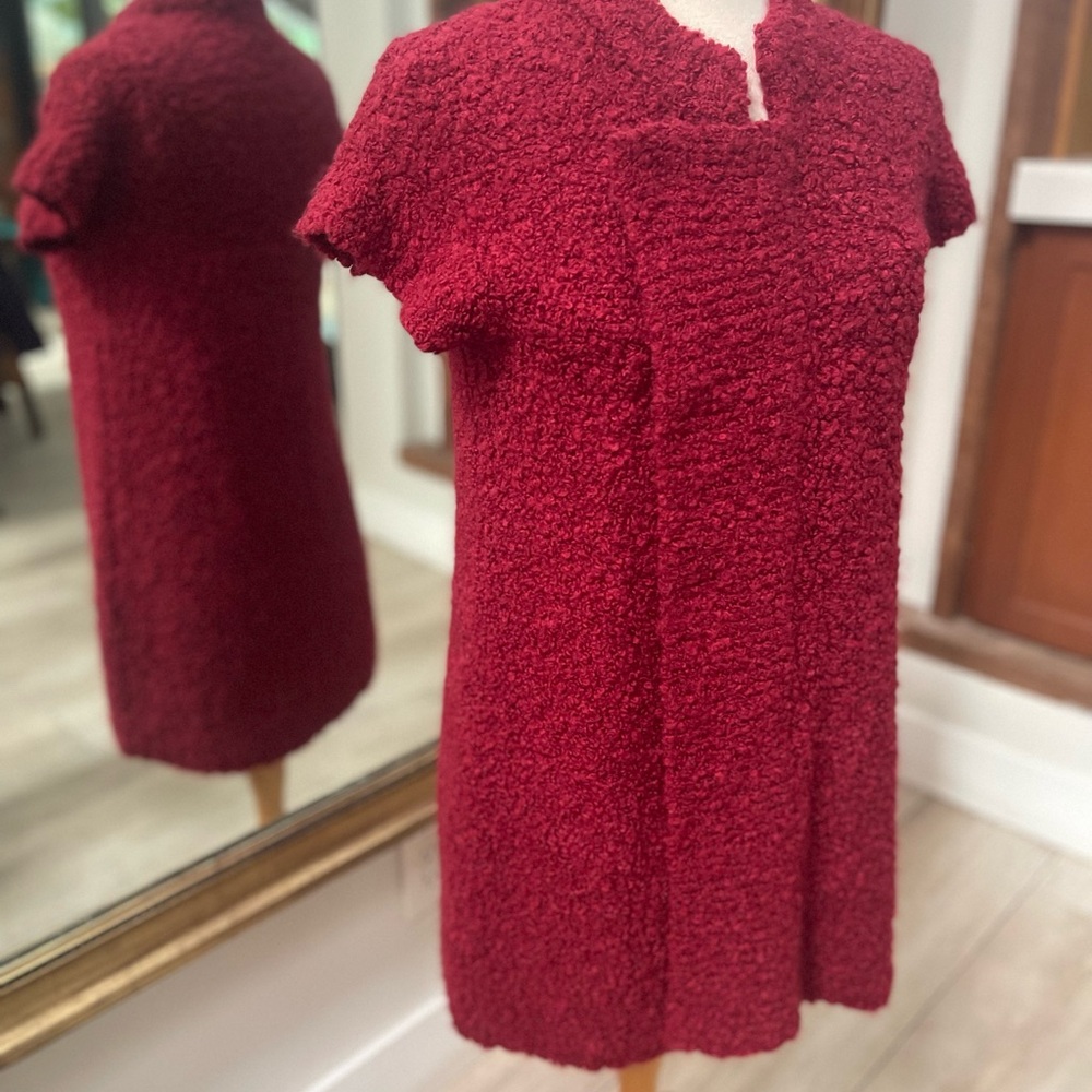 Free People Boucle Lambswool
Mohair Boucle Berry Dress Sz XS - Picture 3 of 12